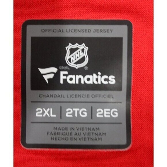 Ottawa Senators Mens Fanatics Jersey NHL Breakaway Hockey Licensed Red Sz 2XL - Picture 2 of 16